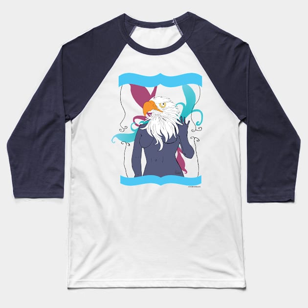 Majesty Baseball T-Shirt by killmonkies